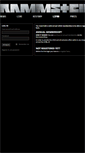 Mobile Screenshot of community.rammstein.de